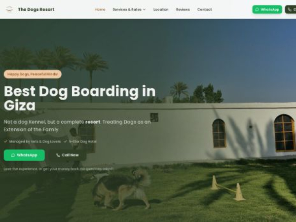 thedogsresort.com